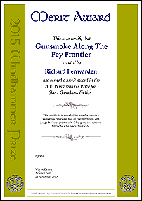 Gunsmoke Along the Fey Frontier by Richard Penwarden