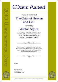 The Gates of Heaven and Hell by Ashton Saylor